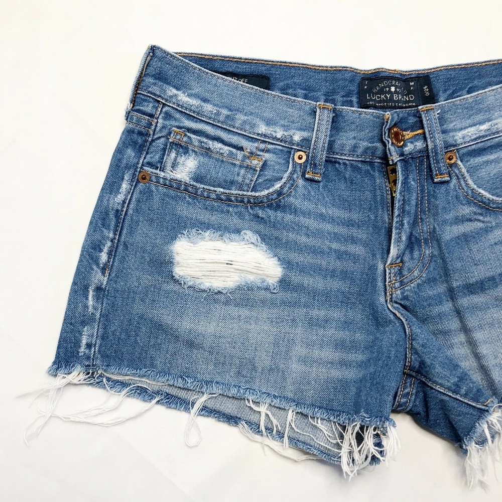 Lucky Brand Shorts Jeans Denim (M24) - Picture 2 of 7